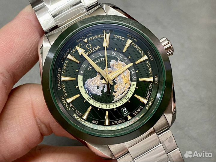 Часы Omega Seamaster Aqua Terra Worldtimer