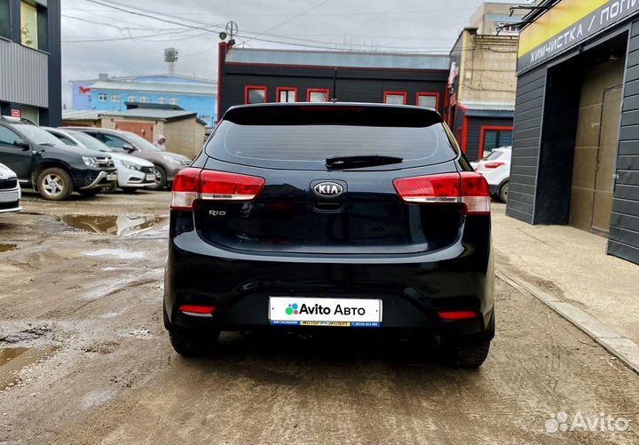 Kia Rio 1.6 МТ, 2017, 117 500 км