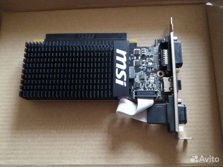 Видеокарта msi Geforce GT 710 Silent lp 2048mb