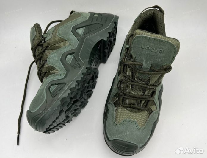 Тактические треккинговые демисезонные ботинки lowa