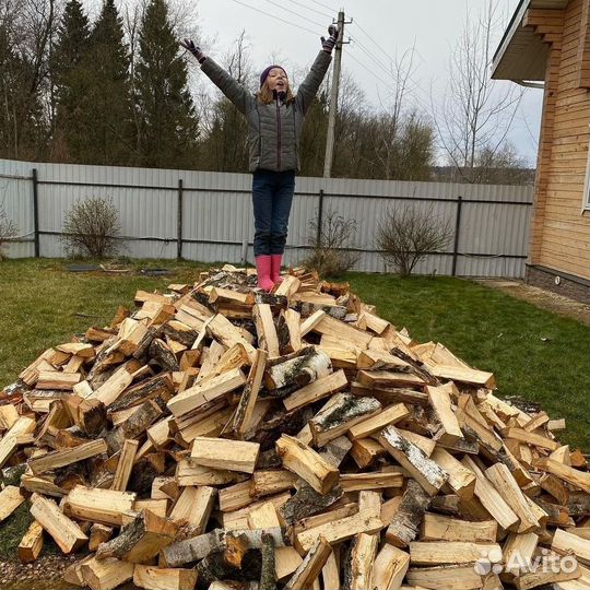 Дрова колотые с доставкой