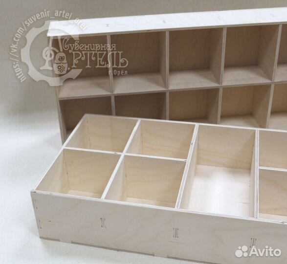 Ящики, шкатулки, коробки