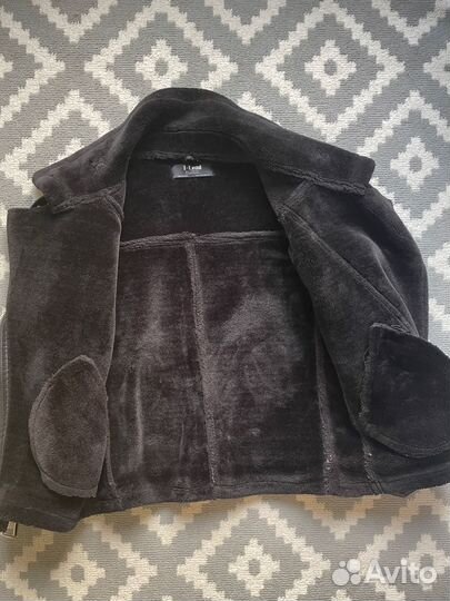 Дубленка-авиатор искусственная