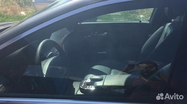 Стекло переднее левое мерседес w221 одинарное