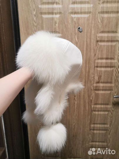 Шапка из меха песца