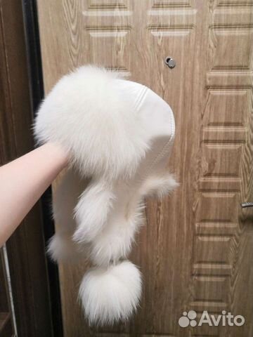 Шапка из меха песца