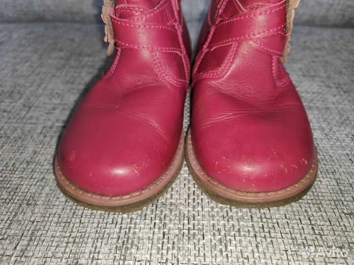 Сапоги на девочку осенние 25 размер