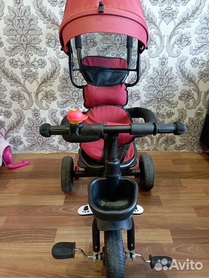 Детский велосипед с ручкой бу