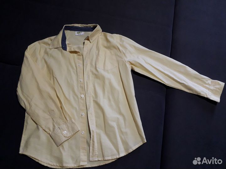 Школьная рубашка 10-12 лет