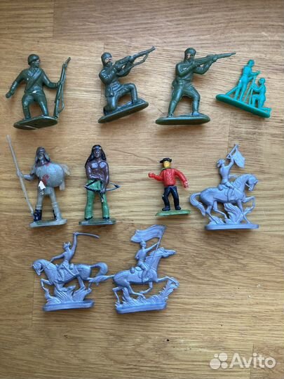 Солдатики пластмассовые СССР
