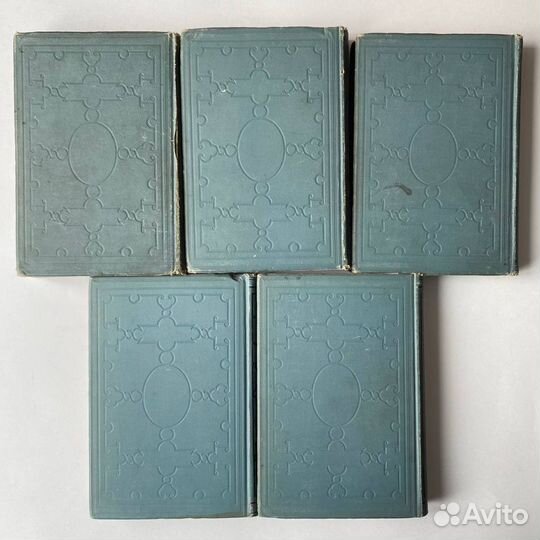 Гоголь. Собрание сочинений в 5 томах. 1889 год