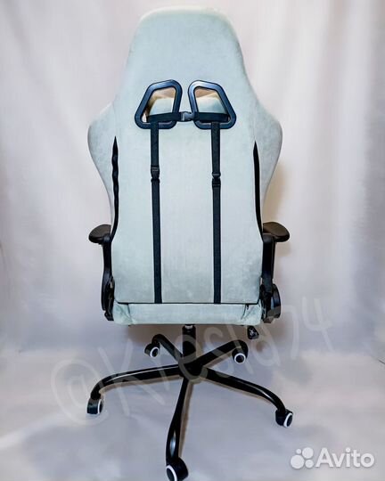 Новое игровое компьютерное кресло. Ткань