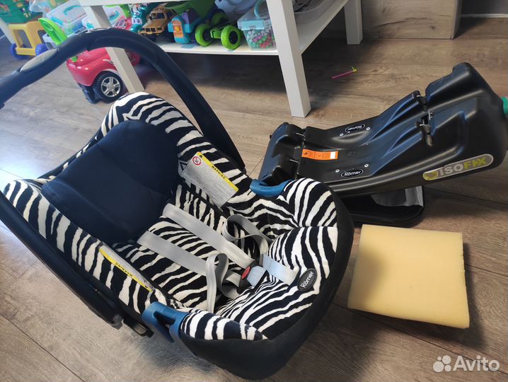 Автолюлька Britax Romer Baby-Safe с базой isofix