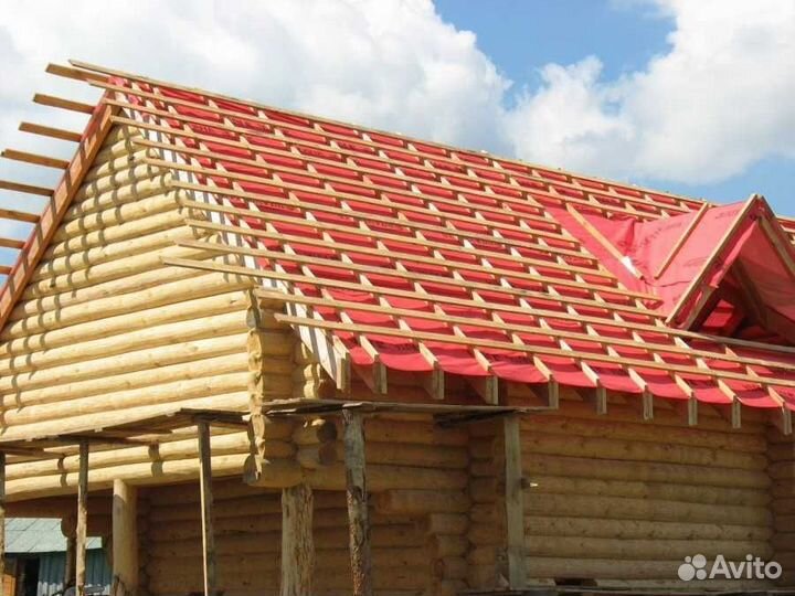 Ремонт замена кровли утепление и замена обрешётки