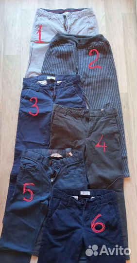 Брюки школьные, джинсы на мальчика р-ры 134-158