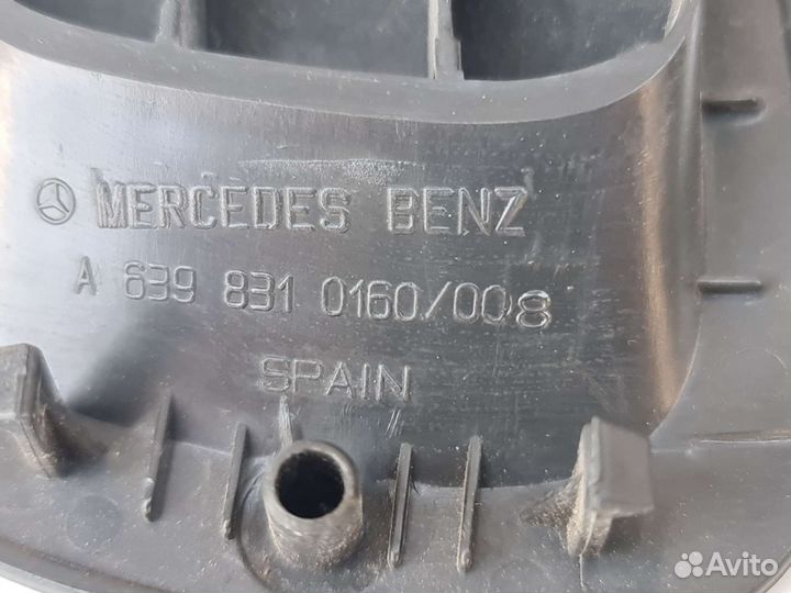 Дефлектор печки Mercedes W639