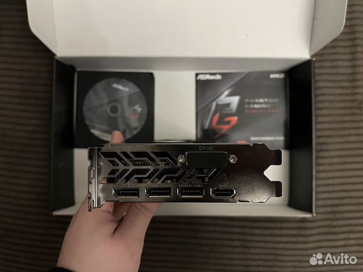 Видеокарта AsRock RX 580 8gb