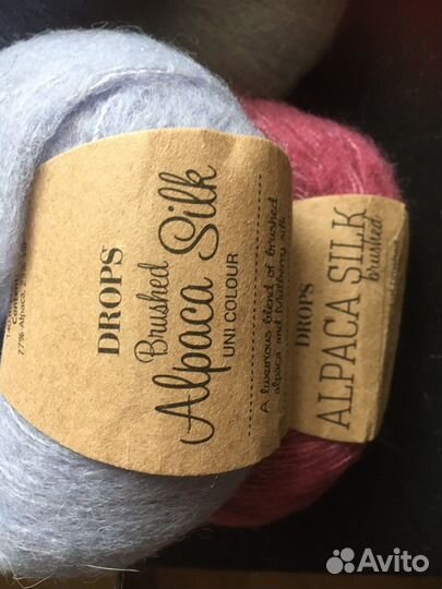 Пряжа моточная. Мохер и пр