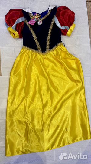 Карнавальный костюм для девочки белоснежка