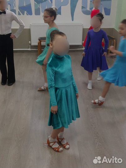 Платье для бальных танцев латина