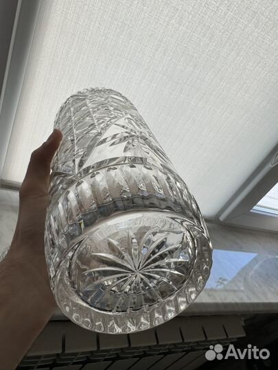 Хрустальная ваза