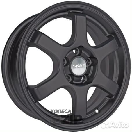 Скад Киото 6x15 5*100 ET38 DIA57.1 Графит Литой