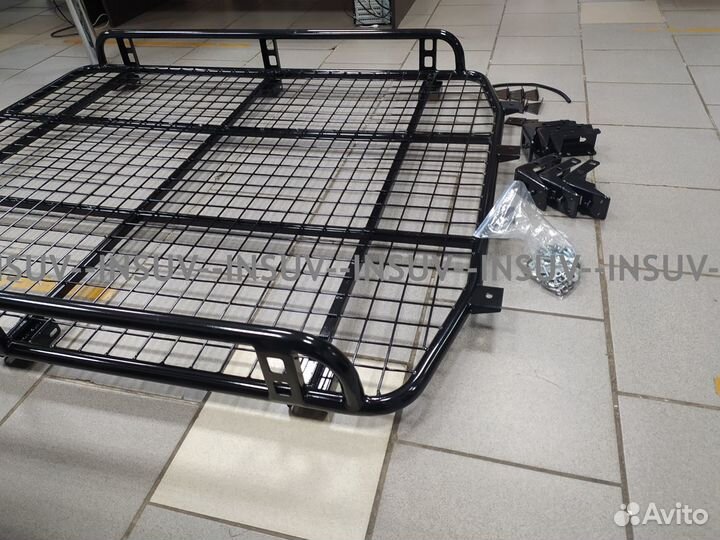 Экспедиционный багажник Нива 3d (сетка), под лодку