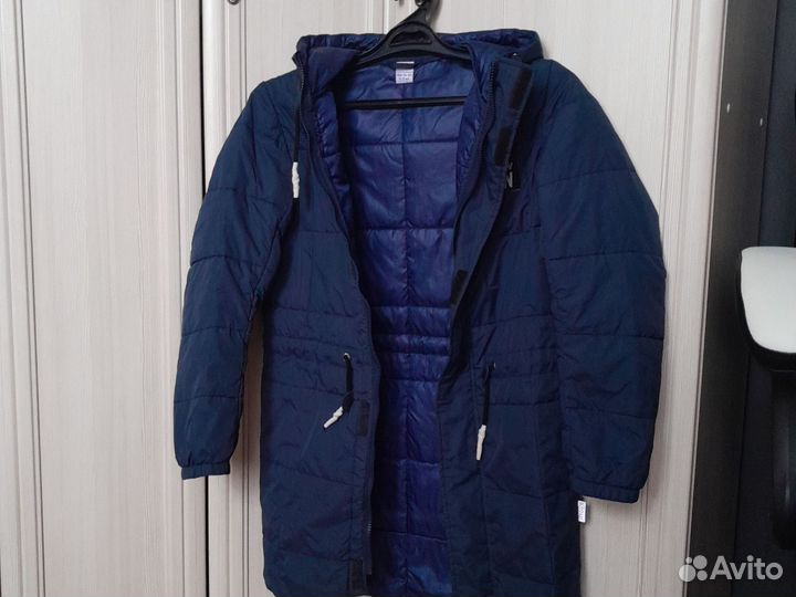 Парка демисезонная подростковая тонкий синтепон