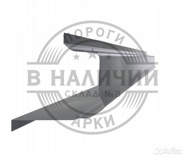 Ремонтный порог правый Dodge Caravan 4