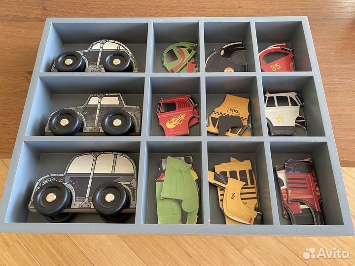Игровой магнитный набор Comic cars ItsImagical