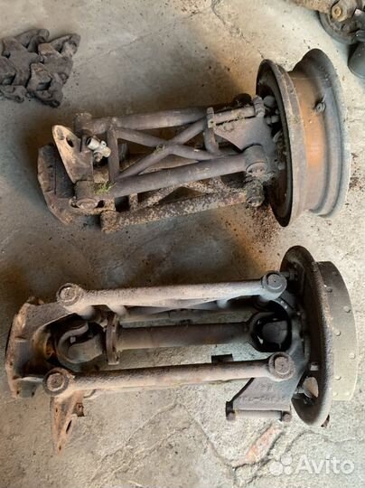 Задняя подвеска для Krupp Protz