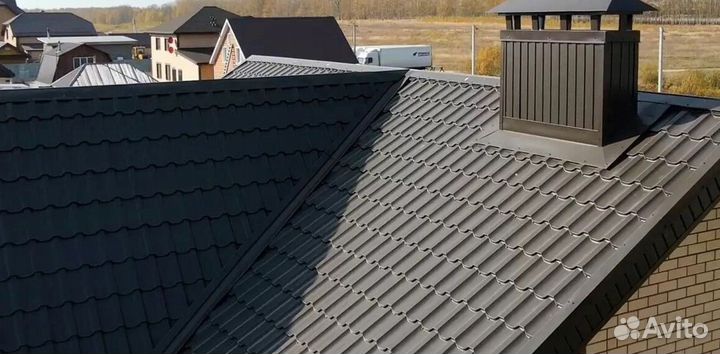 Металлочерепица квадратная