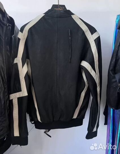 Кожаная куртка Boris Bidjan Saberi BBS