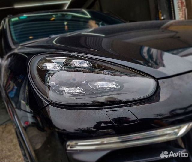 Фары светодиодные Порш Кайен 958.2