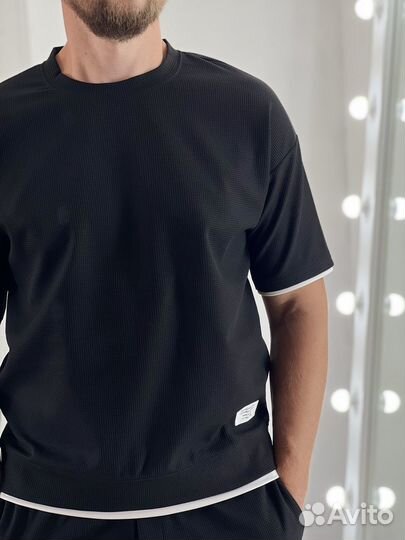 Костюм шорты+футболка S-2XL(46-54)