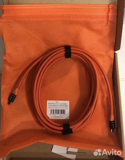 USB кабель 5м type-c