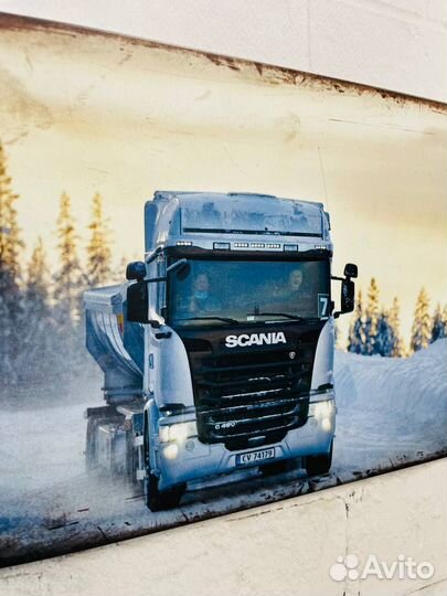 Декор на стену табличка Фура Scania