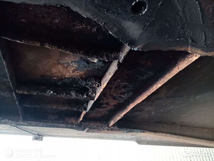 Замена опорной плиты полуприцепа. Сварочные работы