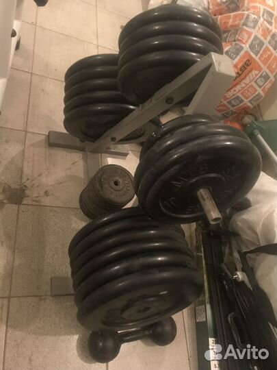 Скамья для штанги (универсальный силовой тренажёр)