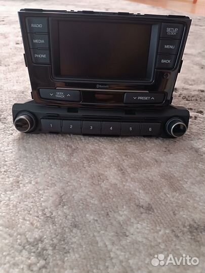 Продам штатную оригинальную hyundai solaris