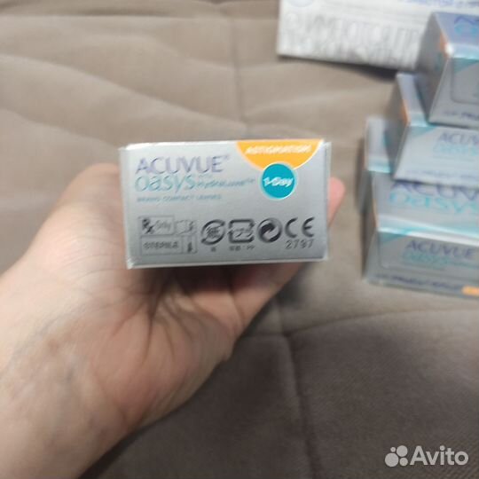 Линзы acuvue oasys astigmatism -6.50