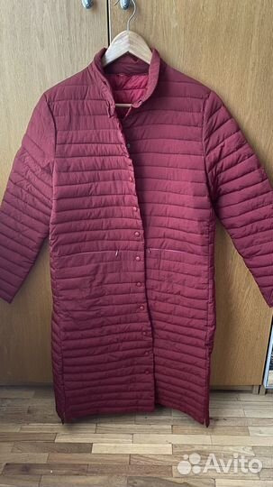 Тонкое стеганое пальто, 48р