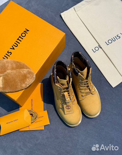 Ботинки louis vuitton timberland