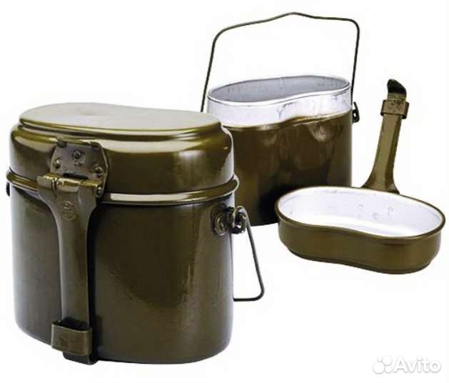 Котелок армейский новые в масле