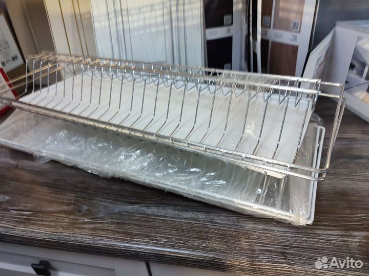 Новая стальная сушка для посуды 800мм