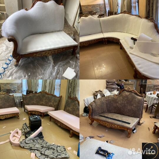 Ремонт-перетяжка, изготовление мягкой мебели