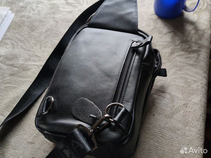 Сумка мужская натуральная кожа новая