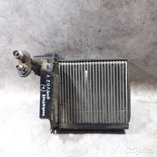 Радиатор печки отопителя кондиционера Лифан Солано