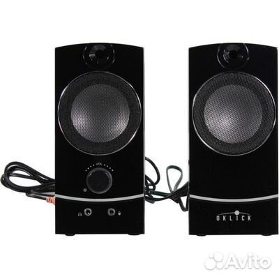 Акустическая система Oklick OK-118 2.0 4W черный