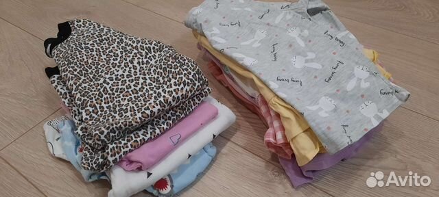 Детские вещи пакетом для девочек 74-80